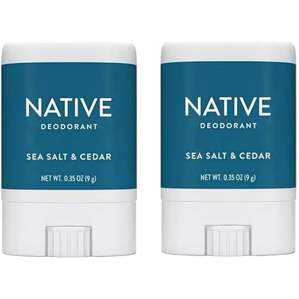 Amazon.com : NEW Deodorant Native Mini Sea Salt & Cedar